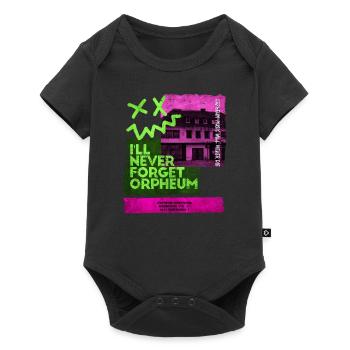 Dortmund Discotheque 80s 90s Wave Music Orpheum - Baby Premium short-sleeve bodysuit - black - Front