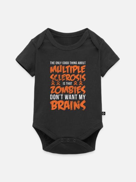 Zombie - Baby Premium Kurzarmbody - Schwarz