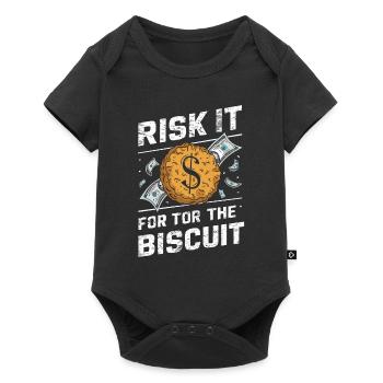 Stock market traders, forex traders, investor trading - Baby Premium short-sleeve bodysuit - black - Front
