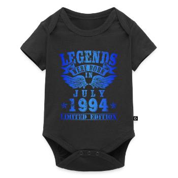 Les légendes sont nées en juillet 1994 Anniversaire - Body à manches courtes Premium Bébé - noir - Devant
