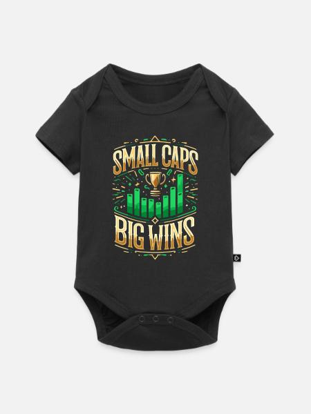Börsenhändler, Forex-händler, Anlegerhandel - Baby Premium Kurzarmbody - Schwarz