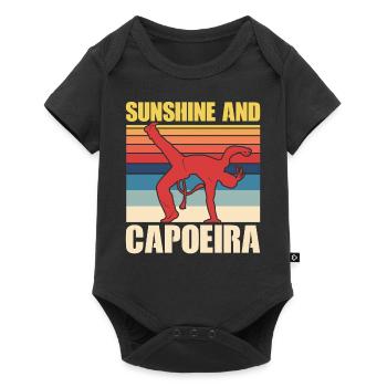 Sunshine and Capoeira - Baby Premium short-sleeve bodysuit - black - Front