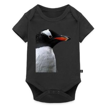 Penguin - Baby Premium short-sleeve bodysuit - black - Front