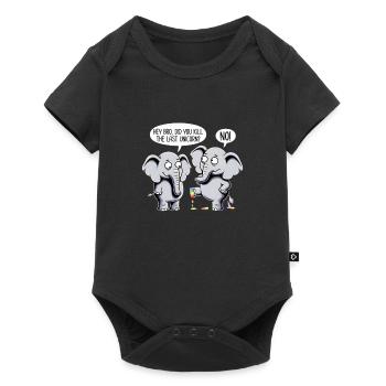 Avez-vous tué sarcastiquement la dernière licorne ? - Body à manches courtes Premium Bébé - noir - Devant