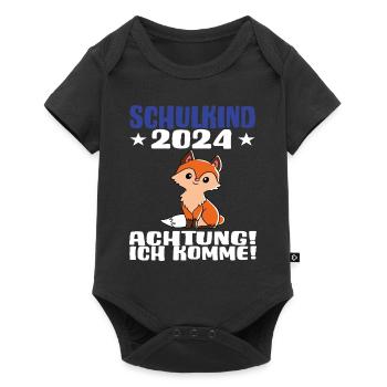 Inscription scolaire 2024 de l’école de la rentrée scolaire - Body à manches courtes Premium Bébé - noir - Devant