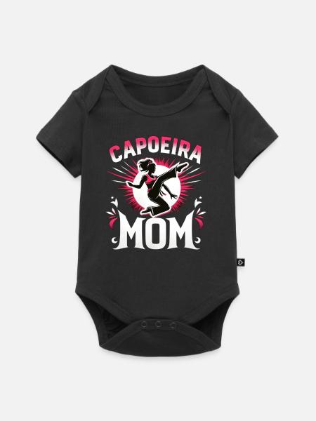 Capoeira Mama - Baby Premium Kurzarmbody - Schwarz