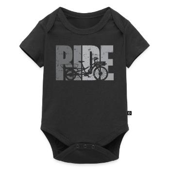 Vélo Cargo - Body à manches courtes Premium Bébé - noir - Devant