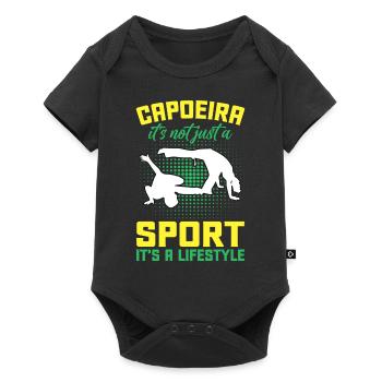 Capoeira it's not just a sport it's a lifestyle - Baby Premium short-sleeve bodysuit - black - Front
