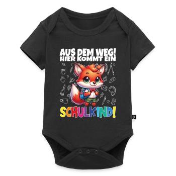 Inscription scolaire 2024 de l’école de la rentrée scolaire - Body à manches courtes Premium Bébé - noir - Devant