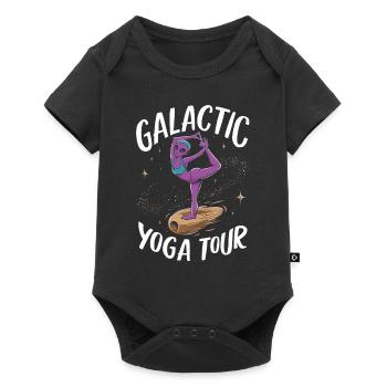 méditation, pleine conscience, relaxation et - Body à manches courtes Premium Bébé - noir - Devant