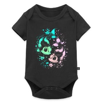 Pisces Zodiac Sign Pisces Birthday Astrology - Baby Premium short-sleeve bodysuit - black - Front