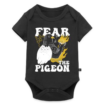 pigeon fancier pigeon bird lover pigeon - Baby Premium short-sleeve bodysuit - black - Front