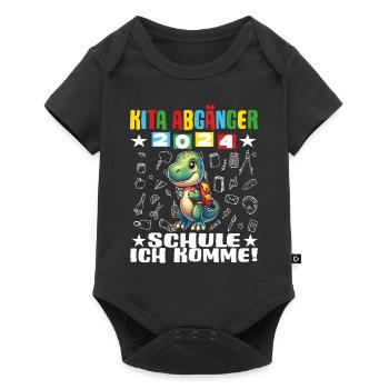 Daycare Leavers 2024 School Enrollment 2024 - Baby Premium short-sleeve bodysuit - black - Front