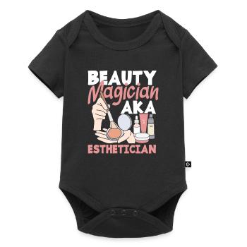 Skin Care Beautician Cosmetics - Baby Premium short-sleeve bodysuit - black - Front