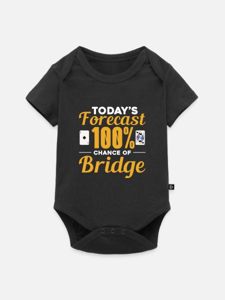 Bridge - Baby Premium Kurzarmbody - Schwarz