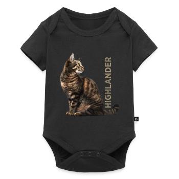 Highlander - Baby Premium short-sleeve bodysuit - black - Front