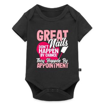 Skin Care Beautician Cosmetics - Baby Premium short-sleeve bodysuit - black - Front