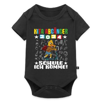 Daycare Leavers 2024 School Enrollment 2024 - Baby Premium short-sleeve bodysuit - black - Front