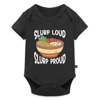 Ramen Lover Soupe de nouilles japonaise Ramen - Body à manches courtes Premium Bébé - noir - Devant
