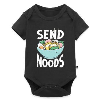 Ramen Lover Soupe de nouilles japonaise Ramen - Body à manches courtes Premium Bébé - noir - Devant