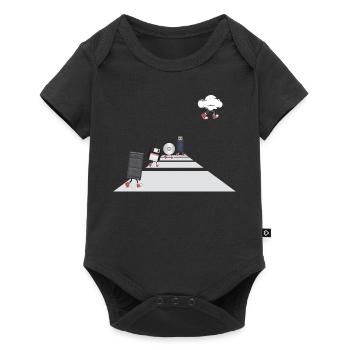 IT Geek, Accessoires PC Évolution des périphériques de stockage - Body à manches courtes Premium Bébé - noir - Devant