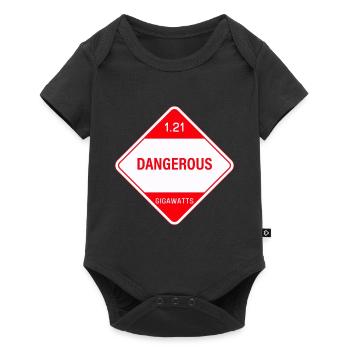 1.21 gigawatts ! Danger! - Body à manches courtes Premium Bébé - noir - Devant