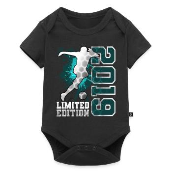 Anniversaire du football en édition limitée 2019 - Body à manches courtes Premium Bébé - noir - Devant