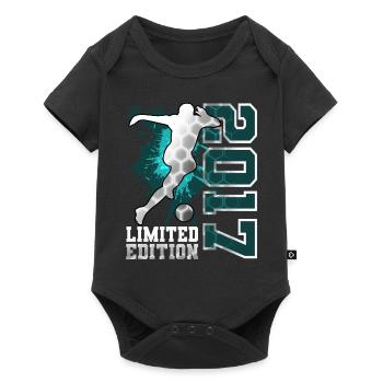 2017 Football Limited Edition Birthday - Baby Premium short-sleeve bodysuit - black - Front