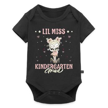 Lil Miss Kindergarten Jour de remise des diplômes Girl - Body à manches courtes Premium Bébé - noir - Devant