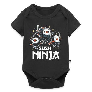 Sushi - Body à manches courtes Premium Bébé - noir - Devant