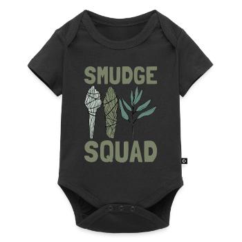 Smudging Smudge Spiritual Healing Incense - Baby Premium short-sleeve bodysuit - black - Front