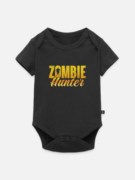 Zombie - Baby Premium Kurzarmbody - Schwarz
