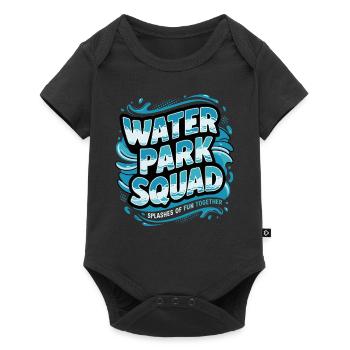 Water Park Squad - Splashes Of Fun Together - Baby Premium short-sleeve bodysuit - black - Front
