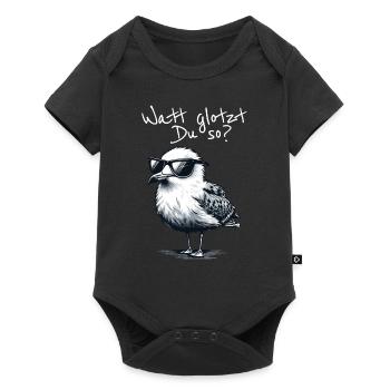 Watt vous regarde alors en disant - Body à manches courtes Premium Bébé - noir - Devant