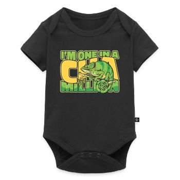Je suis un dans un amant voilé de Panthère Chamillion - Body à manches courtes Premium Bébé - noir - Devant