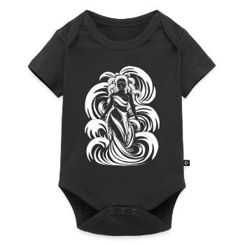Aztec god Aztec mythology Chalchiuhtotolin - Baby Premium short-sleeve bodysuit - black - Front