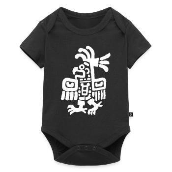 Aztec God Ancient Mythology Chalchiuhtotolin - Baby Premium short-sleeve bodysuit - black - Front
