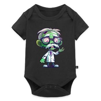 Scientist Halloween - Baby Premium short-sleeve bodysuit - black - Front