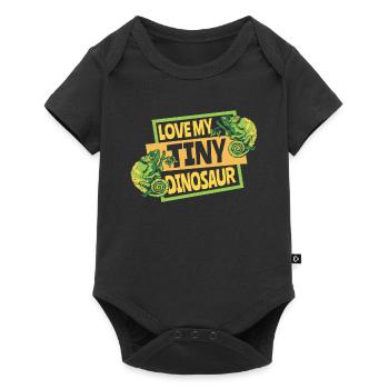 Love My Tiny Dinosaur Veiled Panther Lover - Baby Premium short-sleeve bodysuit - black - Front