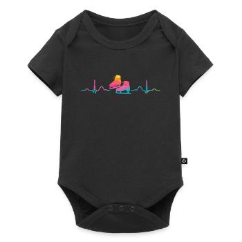 Figure Skating Ice Skating Figure Skating - Baby Premium short-sleeve bodysuit - black - Front