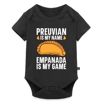 Empanada Spanish Dumpling Mexican - Baby Premium short-sleeve bodysuit - black - Front