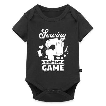 Sewing that's my game - Seamstress Funny Sewing Id - Baby Premium short-sleeve bodysuit - black - Front