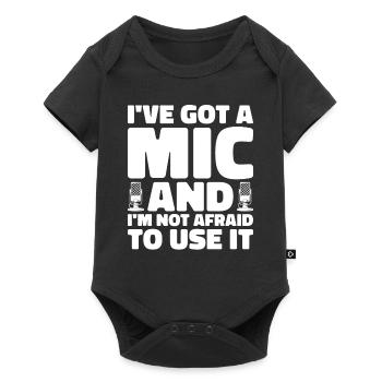 Podcast Host Podcaster Podcasting Podcast Listener - Baby Premium short-sleeve bodysuit - black - Front