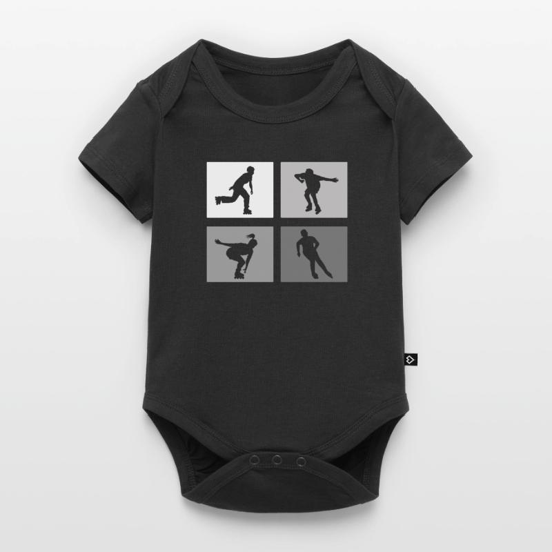 Rollers Rollers Rollers Rollers Body à manches courtes Premium Bébé