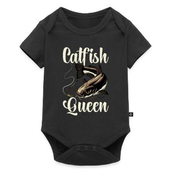 Poisson-chat pêcheur Poisson-chat Pêche au poisson-chat Pêche au poisson-chat - Body à manches courtes Premium Bébé - noir - Devant