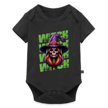 In a world full of princesses, be a witch - Baby Premium short-sleeve bodysuit - black - Front