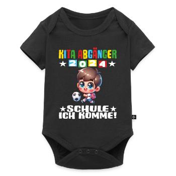 Jeunes sortant de la garderie 2024 Inscription à l’école 2024 - Body à manches courtes Premium Bébé - noir - Devant