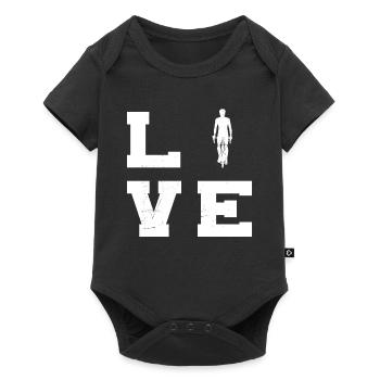 VTT Femme Cyclisme Vélo Vélo - Body à manches courtes Premium Bébé - noir - Devant