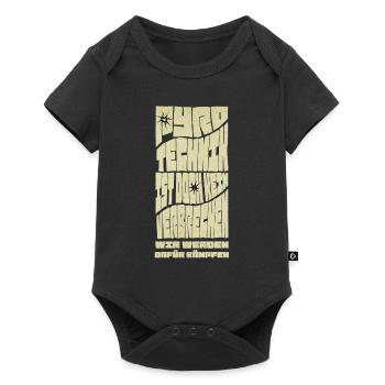 Pyrotechnics are not a crime - Meme Spruch - Baby Premium short-sleeve bodysuit - black - Front