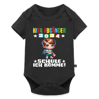 Jeunes sortant de la garderie 2024 Inscription à l’école 2024 - Body à manches courtes Premium Bébé - noir - Devant